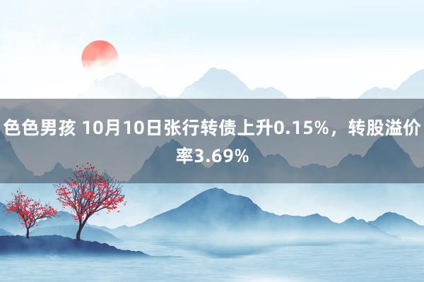 色色男孩 10月10日张行转债上升0.15%，转股溢价率3.69%