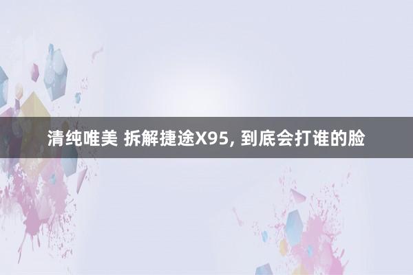 清纯唯美 拆解捷途X95， 到底会打谁的脸